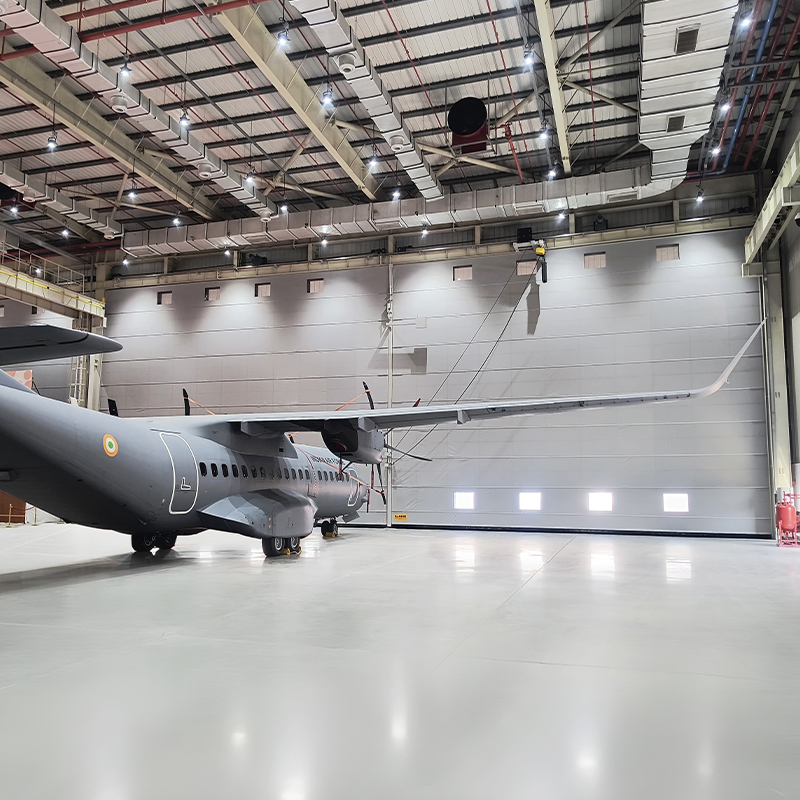 Vertical Lifting Hangar Doors